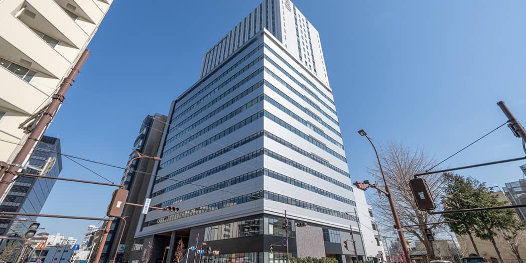 大宮のコワーキングスペース「リージャス大宮西口駅前」ビル外観